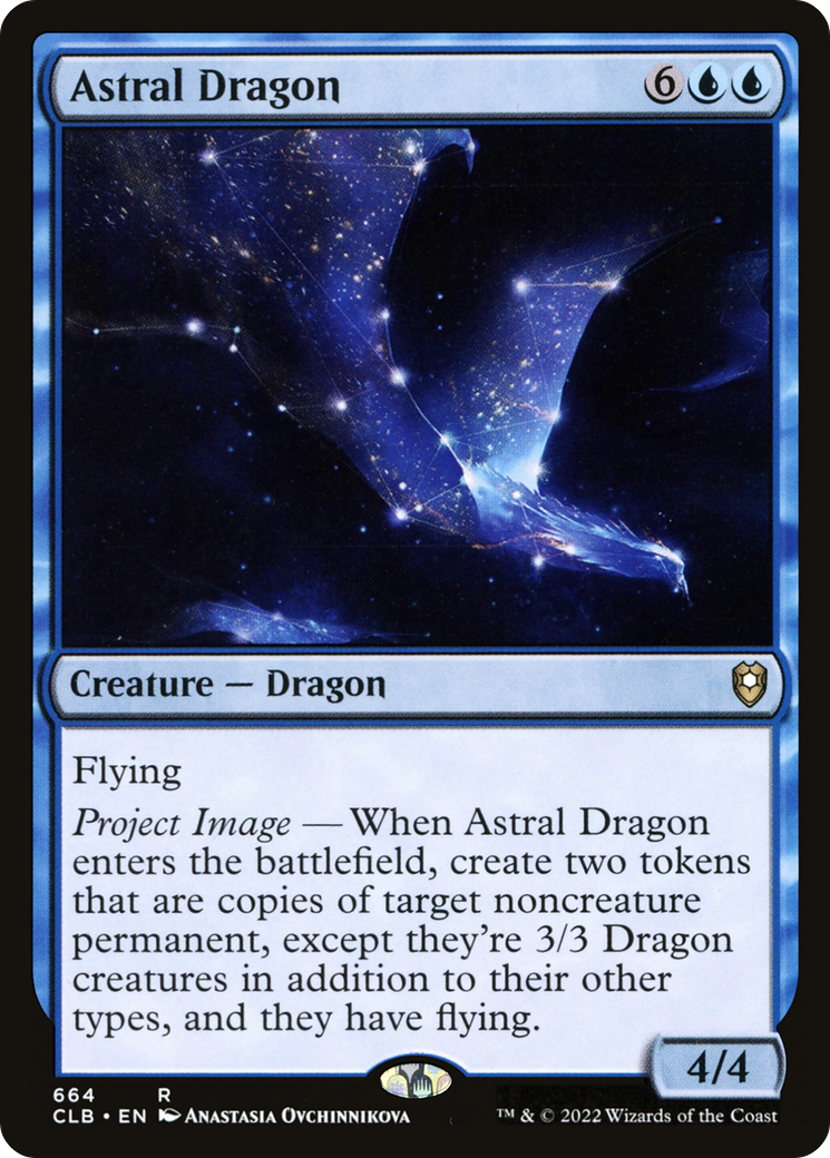 Astral Dragon (CLB-664) [Commander Legends: Battle for Baldur's Gate]