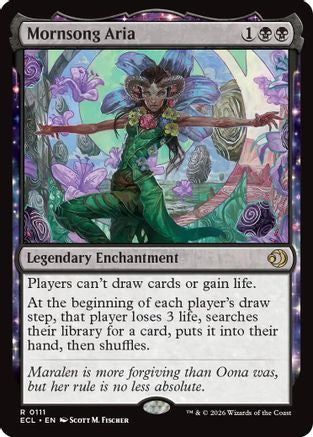 Mornsong Aria (ECL-111) [Lorwyn Eclipsed] Foil
