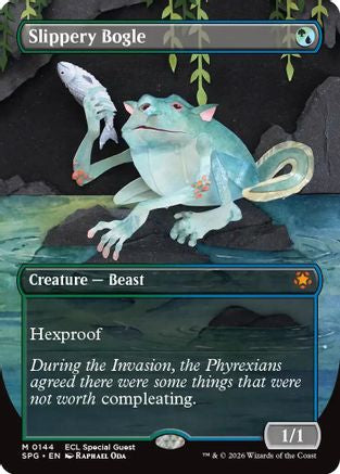 Slippery Bogle (Borderless) (SPG-144) [Special Guests] Foil