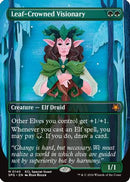 Leaf-Crowned Visionary (Borderless) (SPG-140) [Special Guests]