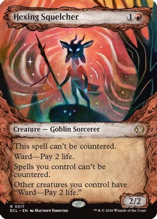 Hexing Squelcher (Showcase) (ECL-317) [Lorwyn Eclipsed]