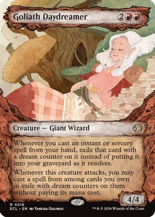 Goliath Daydreamer (Showcase) (ECL-316) [Lorwyn Eclipsed]