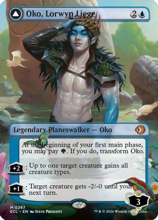 Oko, Lorwyn Liege (Borderless) (ECL-287) [Lorwyn Eclipsed] Foil