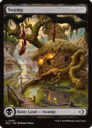 Swamp (0276) (ECL-276) [Lorwyn Eclipsed] Foil