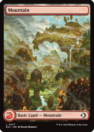 Mountain (0277) (ECL-277) [Lorwyn Eclipsed]
