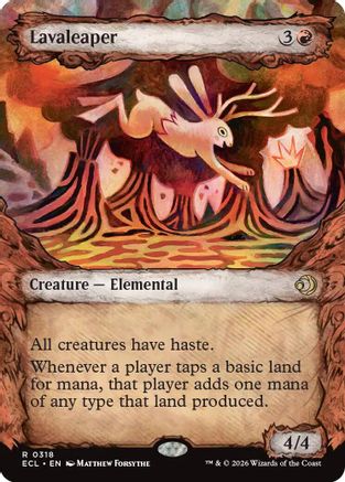 Lavaleaper (Showcase) (ECL-318) [Lorwyn Eclipsed]