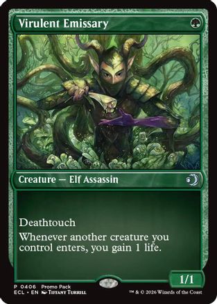 Virulent Emissary (PPECL-406) [Promo Pack: Lorwyn Eclipsed]