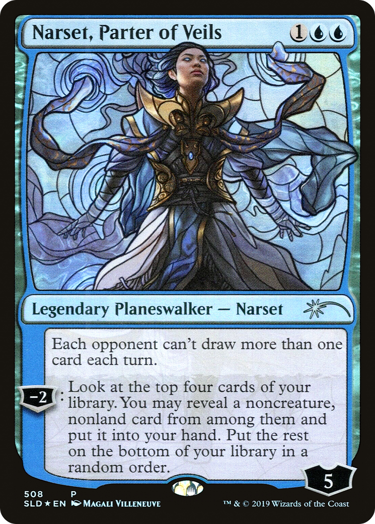 Narset, Parter of Veils (SLD-508) [Secret Lair Drop] Foil