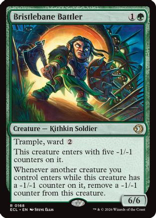 Bristlebane Battler (ECL-168) [Lorwyn Eclipsed] Foil