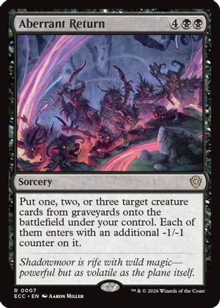 Aberrant Return (ECC-007) [Commander: Lorwyn Eclipsed]