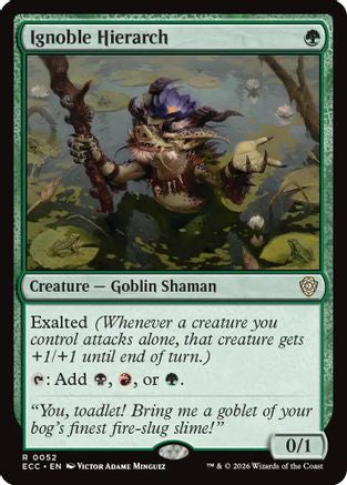 Ignoble Hierarch (ECC-052) [Commander: Lorwyn Eclipsed]