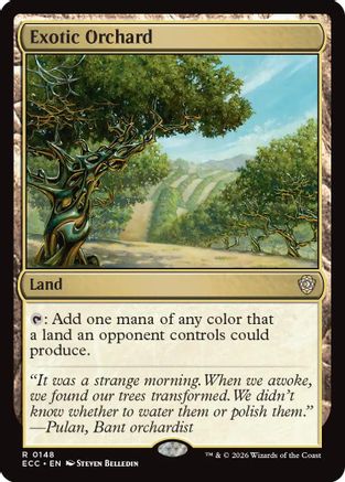 Exotic Orchard (ECC-148) [Commander: Lorwyn Eclipsed]