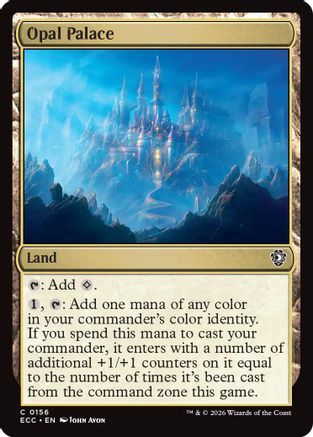 Opal Palace (ECC-156) [Commander: Lorwyn Eclipsed]