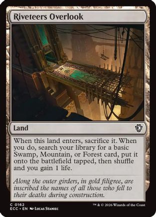 Riveteers Overlook (ECC-162) [Commander: Lorwyn Eclipsed]