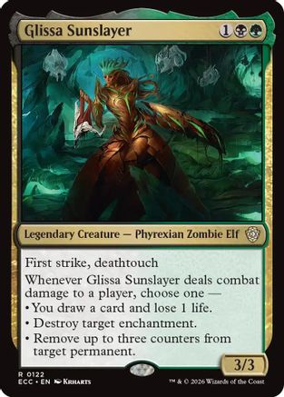 Glissa Sunslayer (ECC-122) [Commander: Lorwyn Eclipsed]