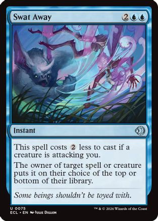Swat Away (ECL-075) [Lorwyn Eclipsed] Foil