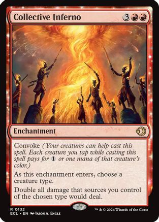 Collective Inferno (ECL-132) [Lorwyn Eclipsed] Foil