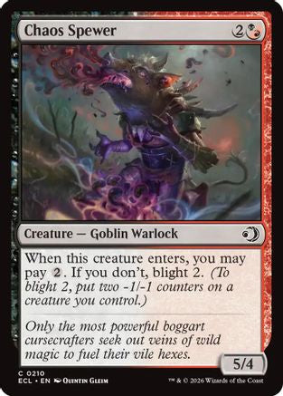 Chaos Spewer (ECL-210) [Lorwyn Eclipsed]