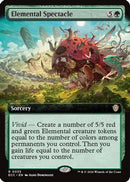 Elemental Spectacle (Extended Art) (ECC-035) [Commander: Lorwyn Eclipsed] Foil