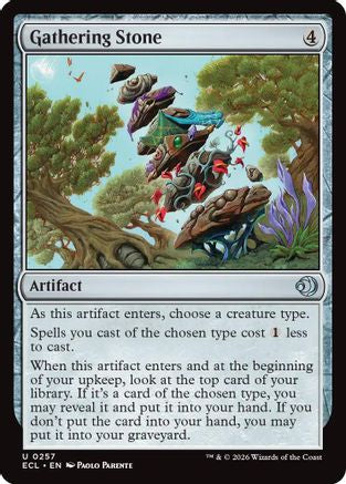 Gathering Stone (ECL-257) [Lorwyn Eclipsed] Foil