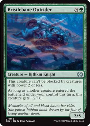 Bristlebane Outrider (ECL-169) [Lorwyn Eclipsed]