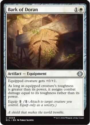 Bark of Doran (ECL-006) [Lorwyn Eclipsed]