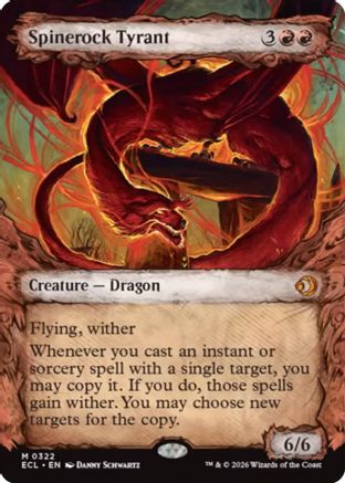 Spinerock Tyrant (Showcase) (ECL-322) [Lorwyn Eclipsed] Foil