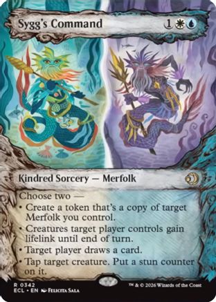 Sygg's Command (Showcase) (ECL-342) [Lorwyn Eclipsed] Foil