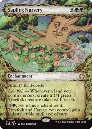 Sapling Nursery (Showcase) (ECL-328) [Lorwyn Eclipsed] Foil