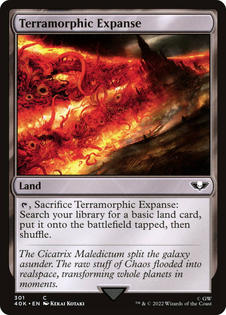 Terramorphic Expanse (40K-301) [Warhammer 40,000 Commander]