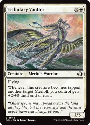 Tributary Vaulter (ECL-040) [Lorwyn Eclipsed] Foil