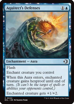 Aquitect's Defenses (ECL-044) [Lorwyn Eclipsed] Foil