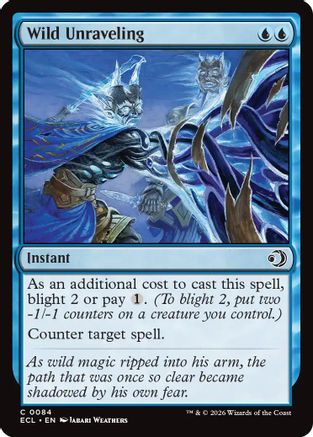 Wild Unraveling (ECL-084) [Lorwyn Eclipsed] Foil