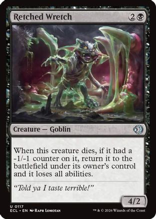 Retched Wretch (ECL-117) [Lorwyn Eclipsed]