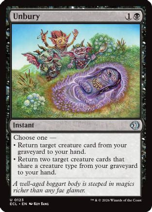 Unbury (ECL-123) [Lorwyn Eclipsed]