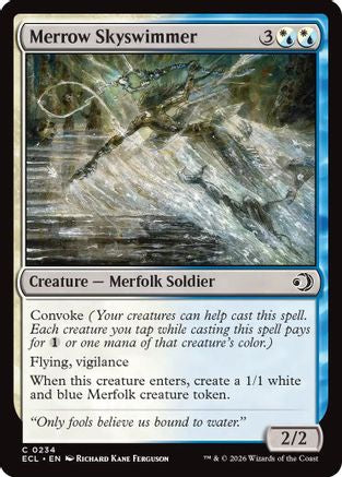 Merrow Skyswimmer (ECL-234) [Lorwyn Eclipsed] Foil