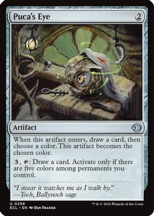 Puca's Eye (ECL-259) [Lorwyn Eclipsed] Foil