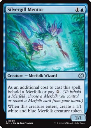 Silvergill Mentor (ECL-069) [Lorwyn Eclipsed]