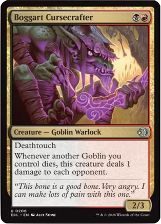 Boggart Cursecrafter (ECL-206) [Lorwyn Eclipsed]