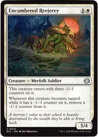 Encumbered Reejerey (ECL-014) [Lorwyn Eclipsed] Foil