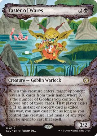 Taster of Wares (Showcase) (ECL-314) [Lorwyn Eclipsed] Foil