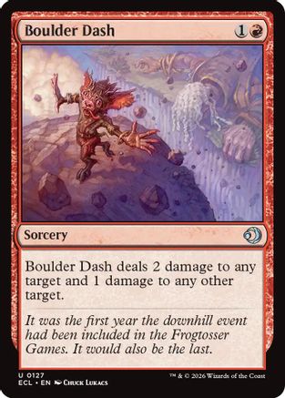 Boulder Dash (ECL-127) [Lorwyn Eclipsed] Foil