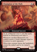 Champion of the Path (Extended Art) (ECL-362) [Lorwyn Eclipsed] Foil