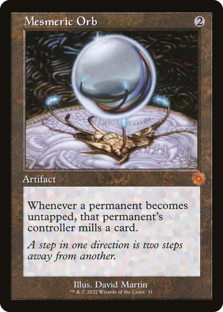 Mesmeric Orb (BRR-031) [The Brothers' War Retro Artifacts] Foil