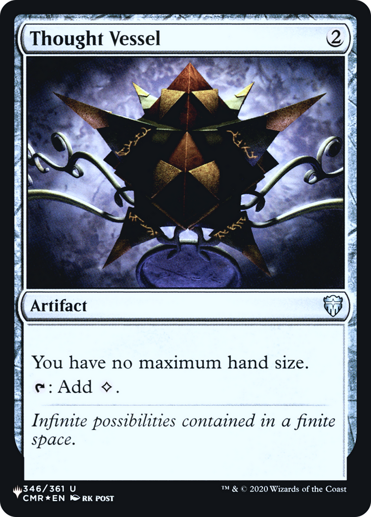 Thought Vessel (CMR) (LIST-CMR-346) [The List] Foil