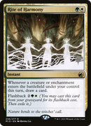 Rite of Harmony (PPMID-236P) [Promo Pack: Innistrad: Midnight Hunt Promos]