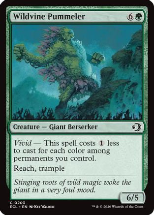 Wildvine Pummeler (ECL-203) [Lorwyn Eclipsed]