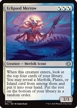 Eclipsed Merrow (ECL-221) [Lorwyn Eclipsed] Foil
