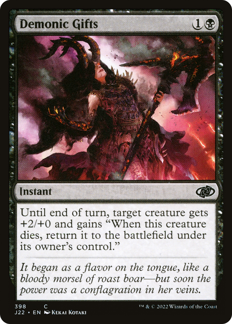 Demonic Gifts (J22-398) [Jumpstart 2022]