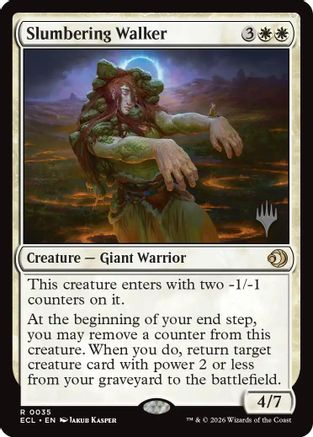 Slumbering Walker (PPECL-035) [Promo Pack: Lorwyn Eclipsed]